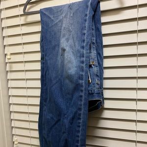 laid back blue jeans